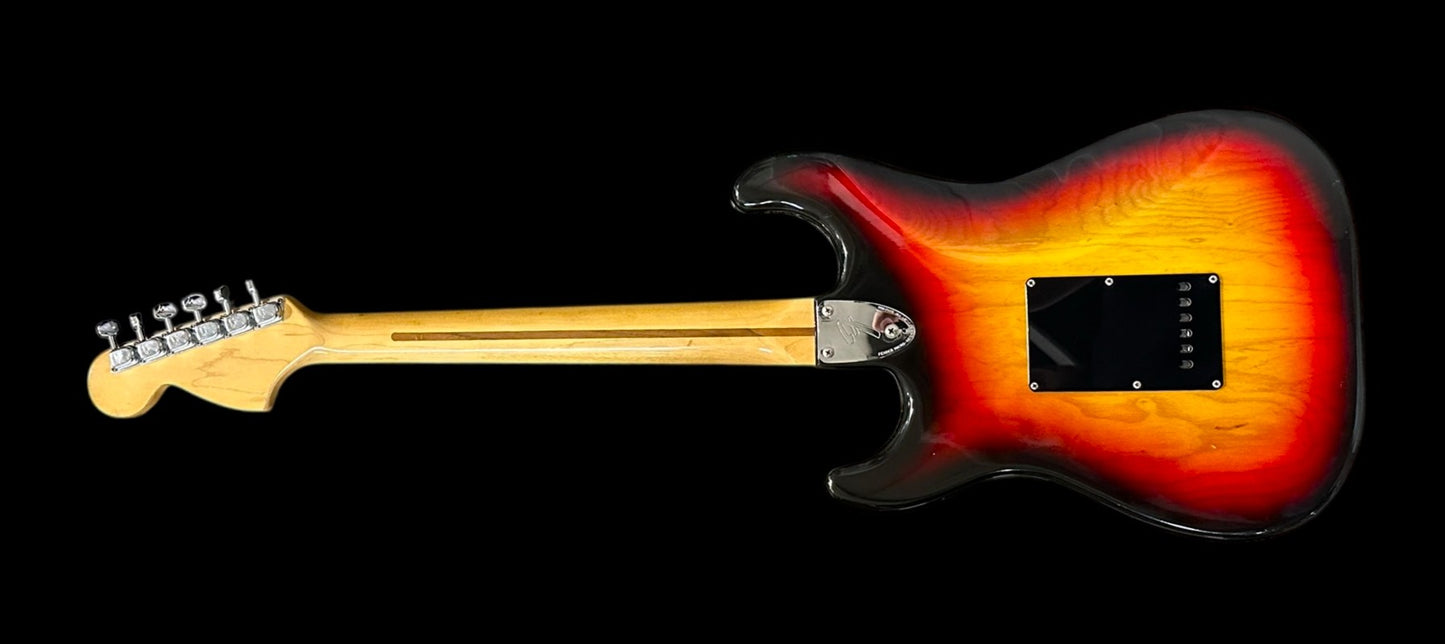 1979 Fender Stratocaster 3 Tone Sunburst, Ash Body, Maple Neck