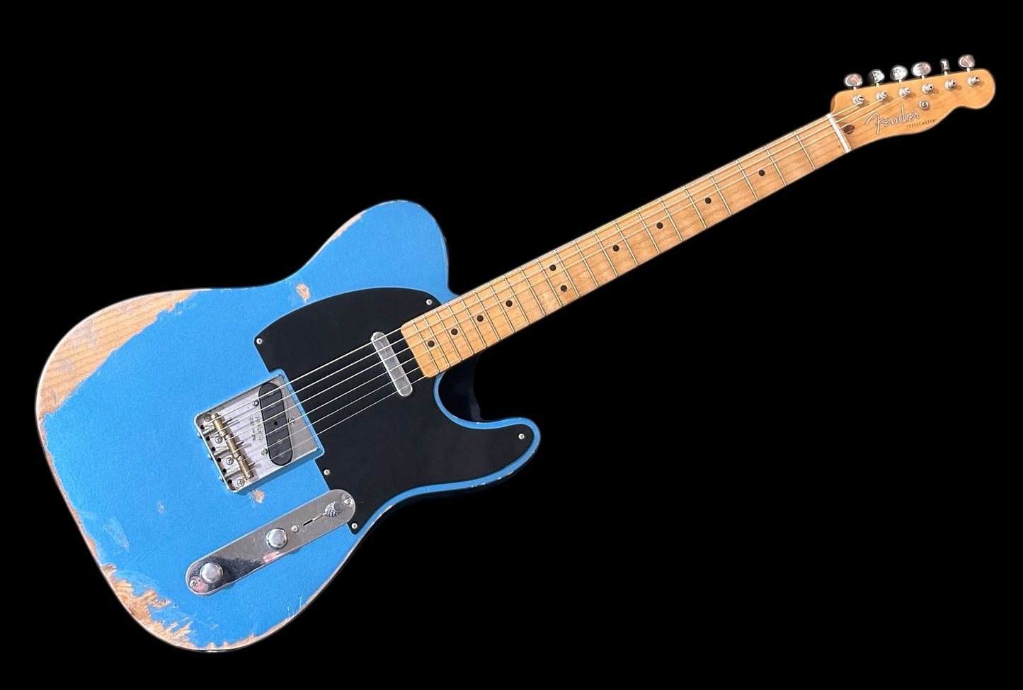 Fender Road Worn Tele Lake Placid Blue Maple Neck 75th Anniversary