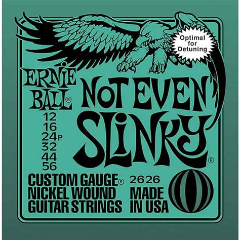 Ernie Ball Not Even Slinky 12-56 Nickel Wound 2626