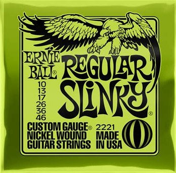 Ernie Ball Regular Slinky 10-46 Nickel Wound 2221