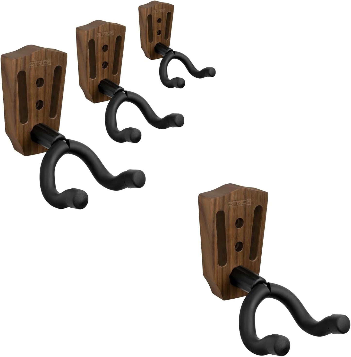 Strich Black Walnut Guitar Wall Mount ST055