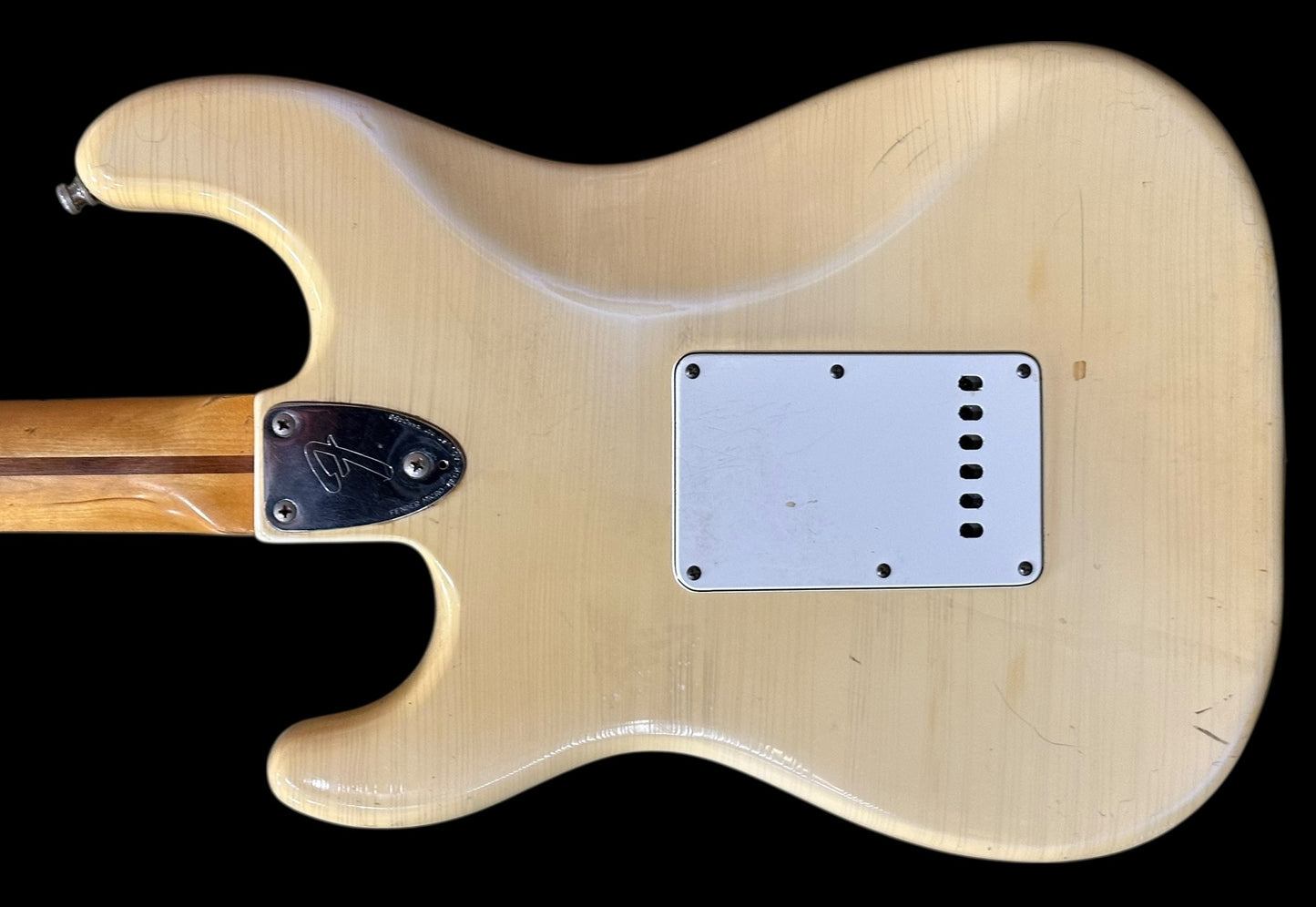 1979 Fender® Stratocaster Olympic White / Maple Neck