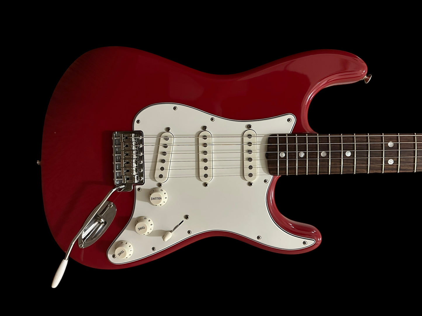 1965 Fender® Stratocaster American Vintage - Dakota Red