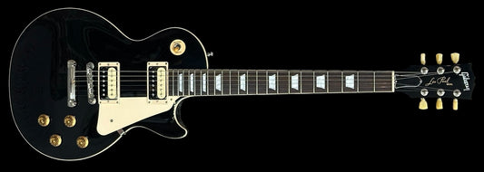 2023 Gibson Les Paul Std 50's Ebony Seymour Duncan Slash Alnico II Pro HB Zebra Set