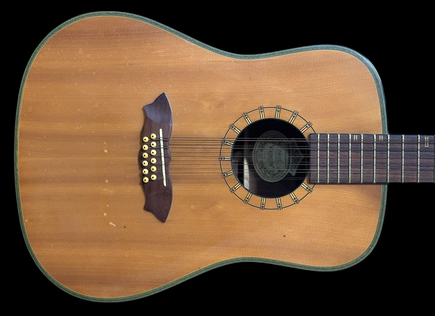 Washburn D46S12 Dreadnought Acoustic 12 String Guitar