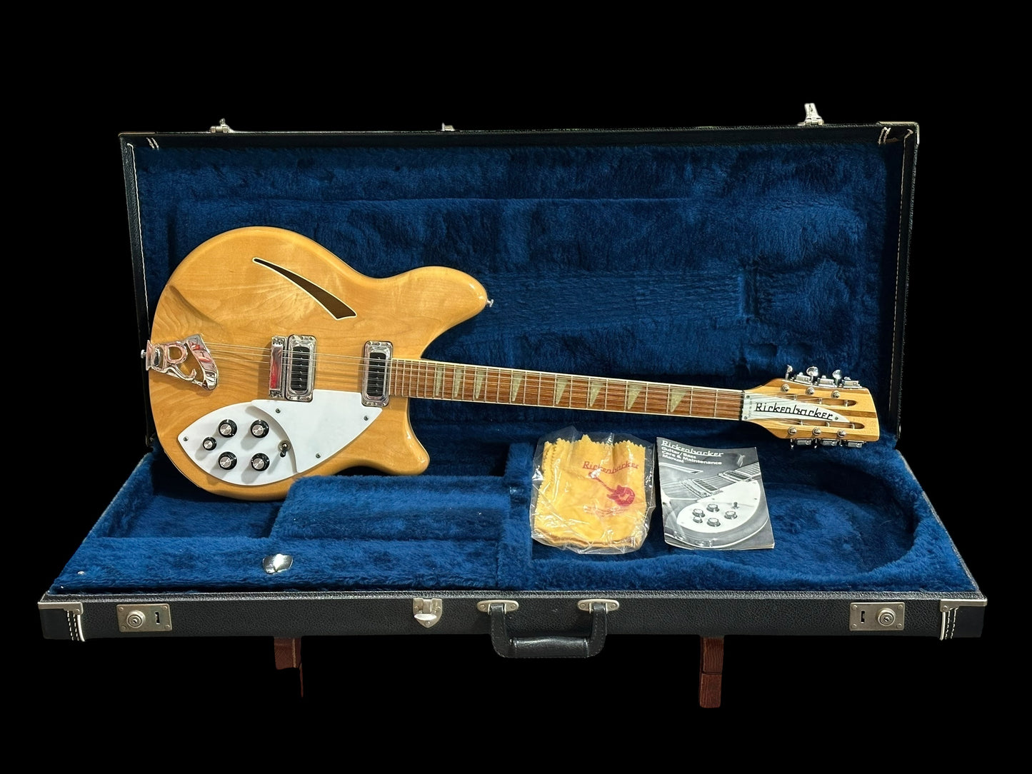 1985 Rickenbacker 360/12 MapleGlo with OHSC