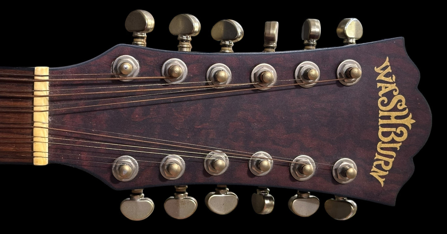Washburn D46S12 Dreadnought Acoustic 12 String Guitar