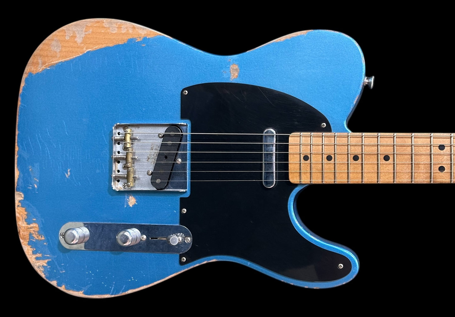 Fender Road Worn Tele Lake Placid Blue Maple Neck 75th Anniversary