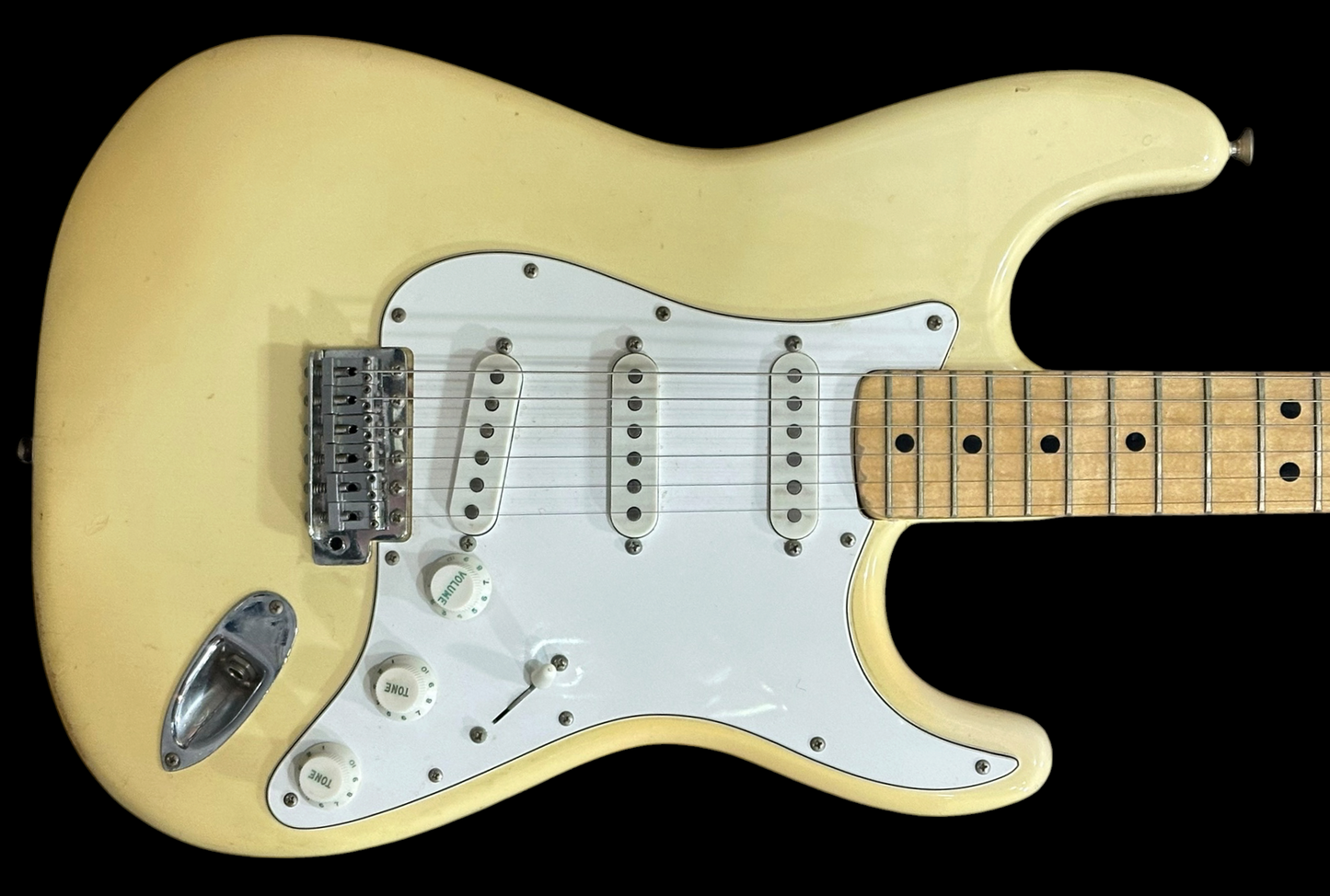 1975 Fender® Stratocaster Olympic White
