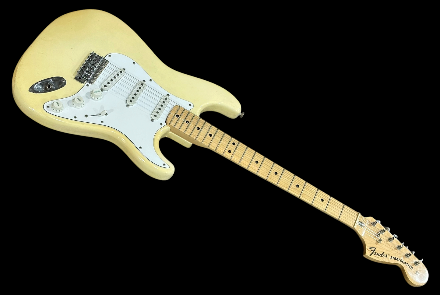 1975 Fender® Stratocaster Olympic White