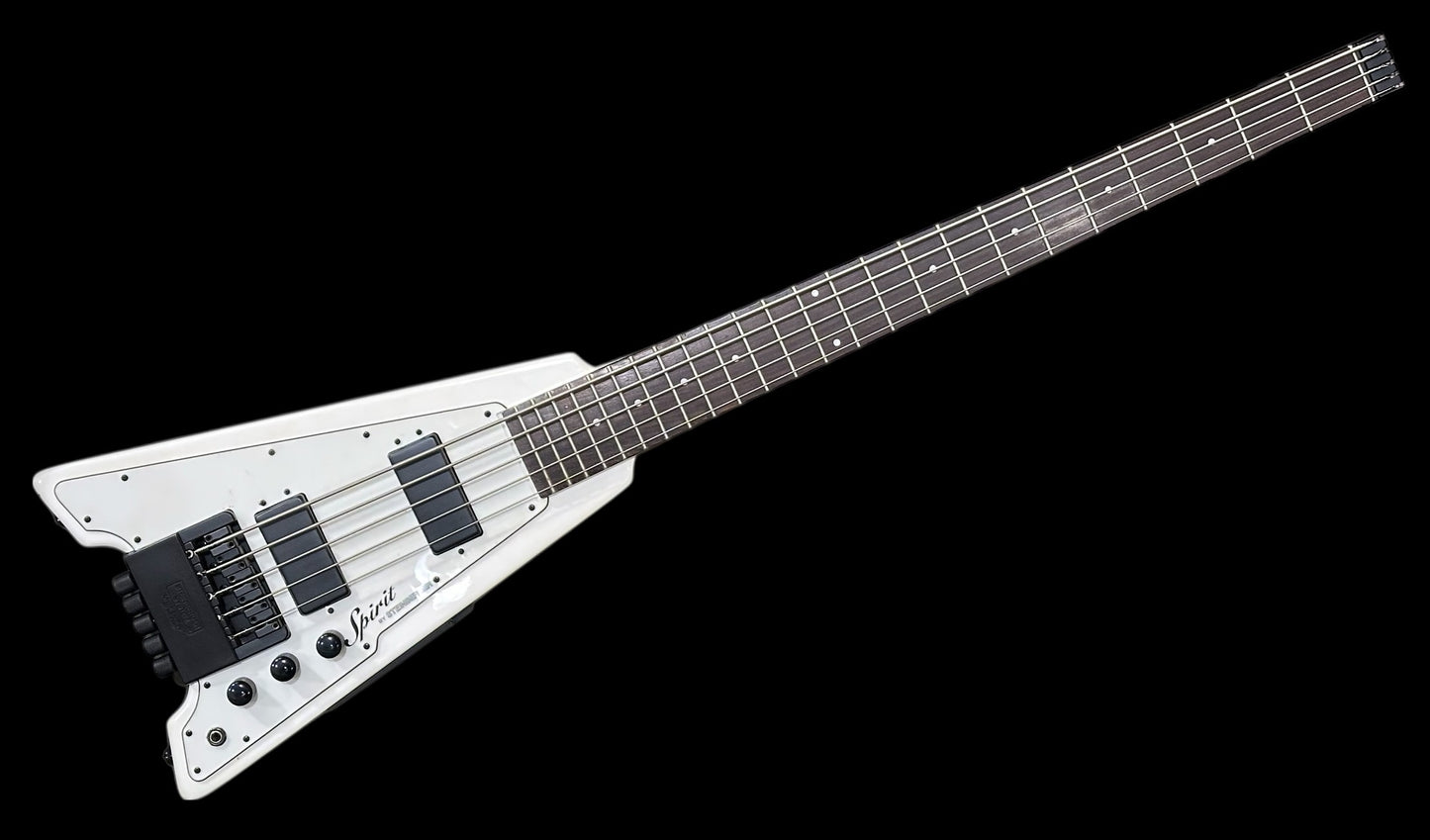 Steinburger Spirit 5 String Bass White w/gigbag