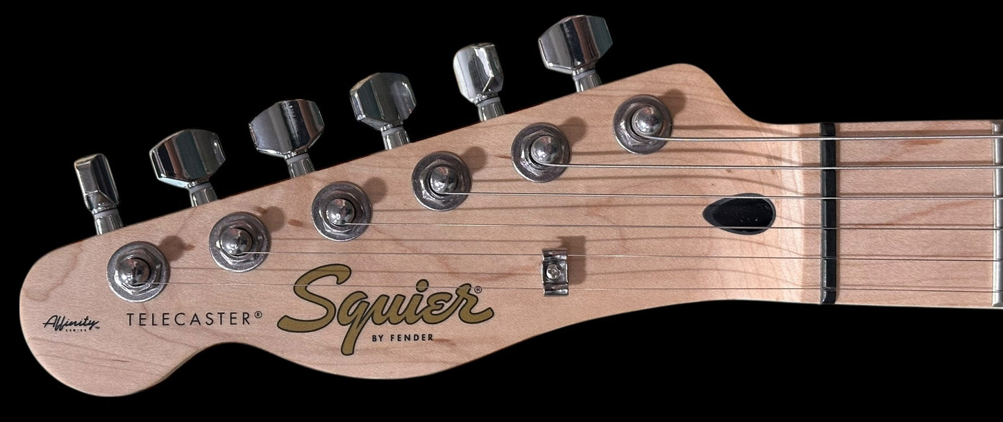 Lefty Fender® Squier Telecaster Butterscotch Maple Neck