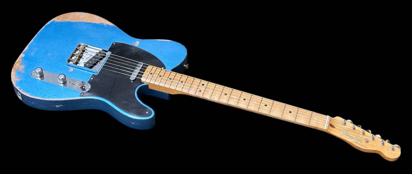Fender Road Worn Tele Lake Placid Blue Maple Neck 75th Anniversary