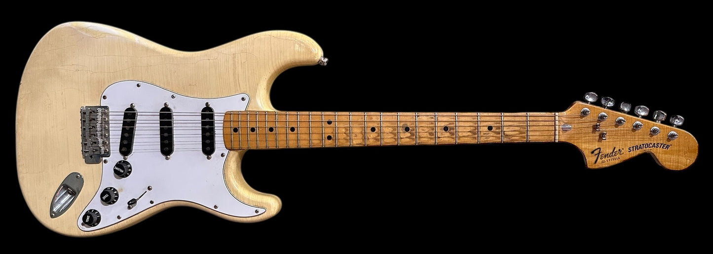 1979 Fender® Stratocaster Olympic White / Maple Neck