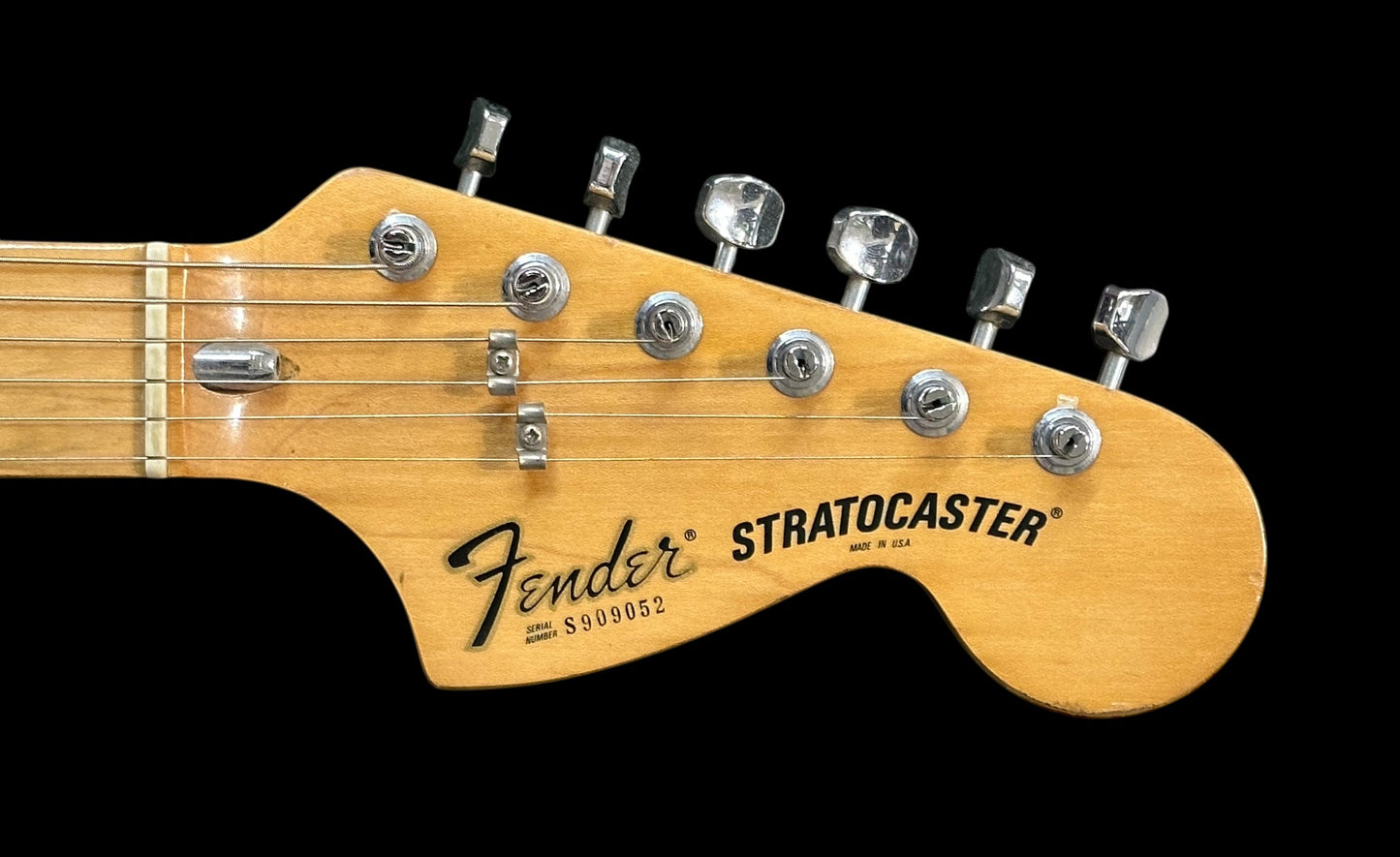 1979 Fender Stratocaster 3 Tone Sunburst, Ash Body, Maple Neck