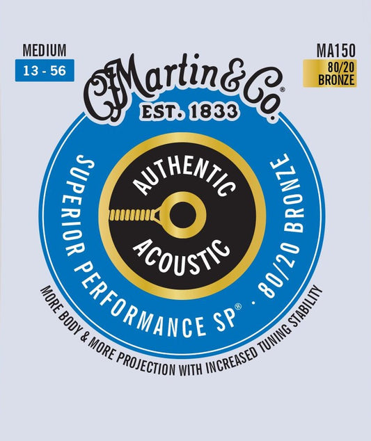 Martin Superior Performance 8020 Bronze Medium Gauge MA150SP 13-56