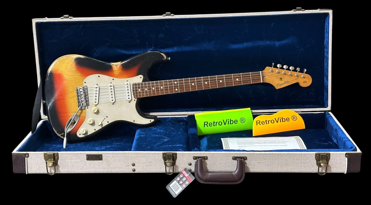 RetroVibe® Iconacaster Sunburst Rosewood