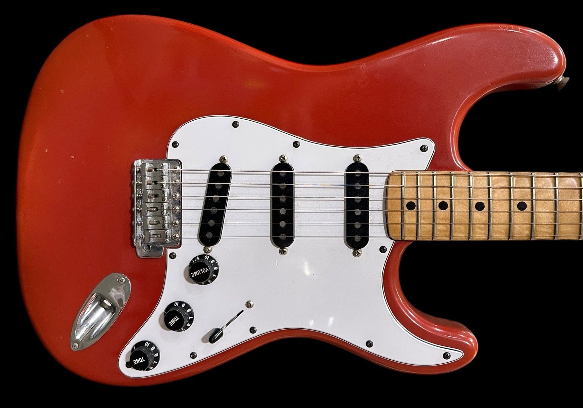 1979 Fender Stratocaster Morrocco Red – Guitar Galleria