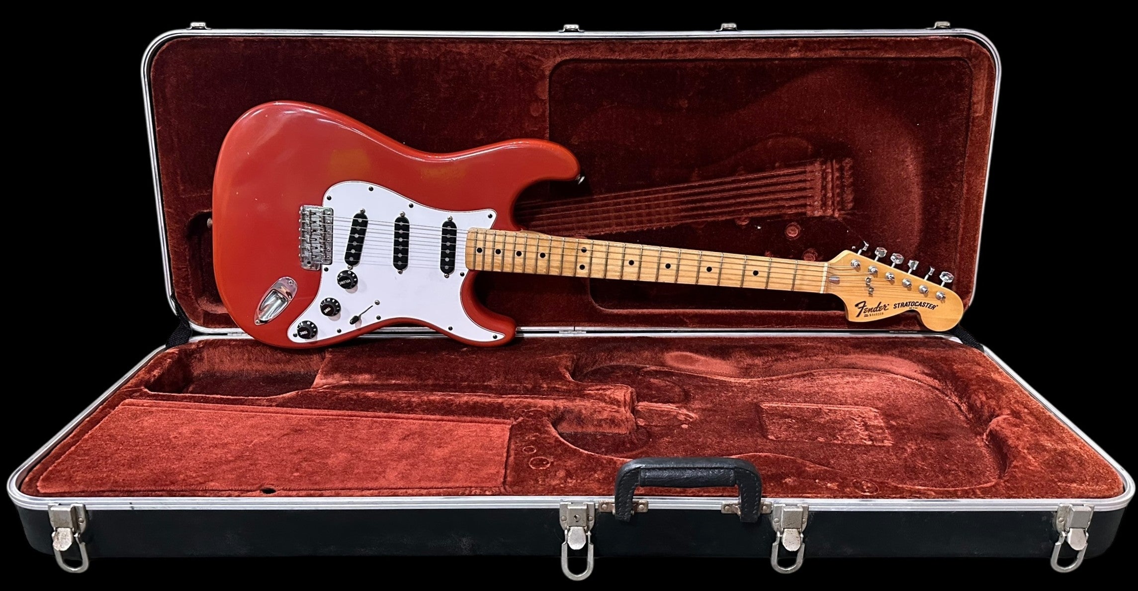 1979 Fender Stratocaster Morrocco Red – Guitar Galleria