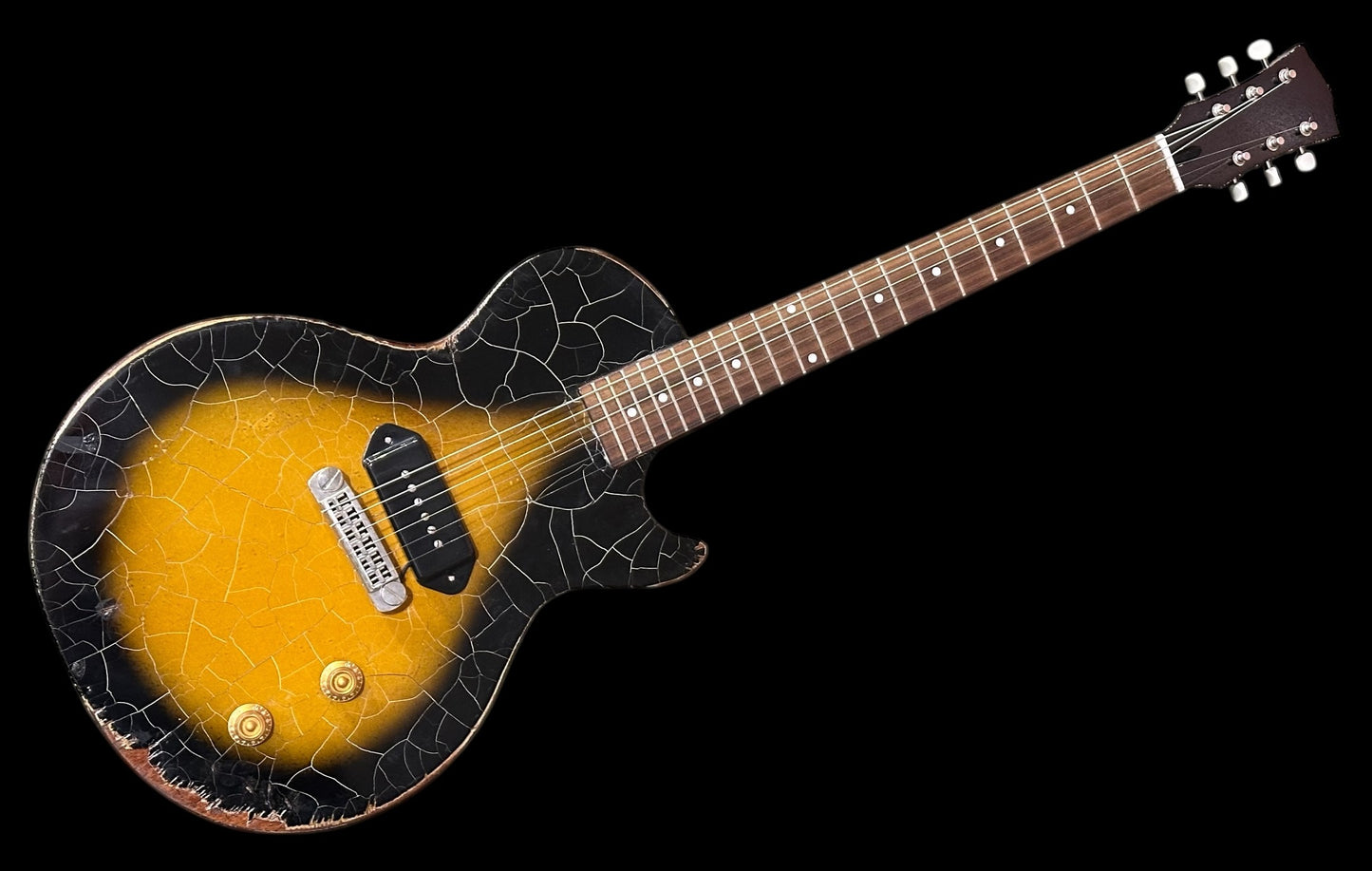 RetroVibe® Les Paul Junior Sunburst Aged