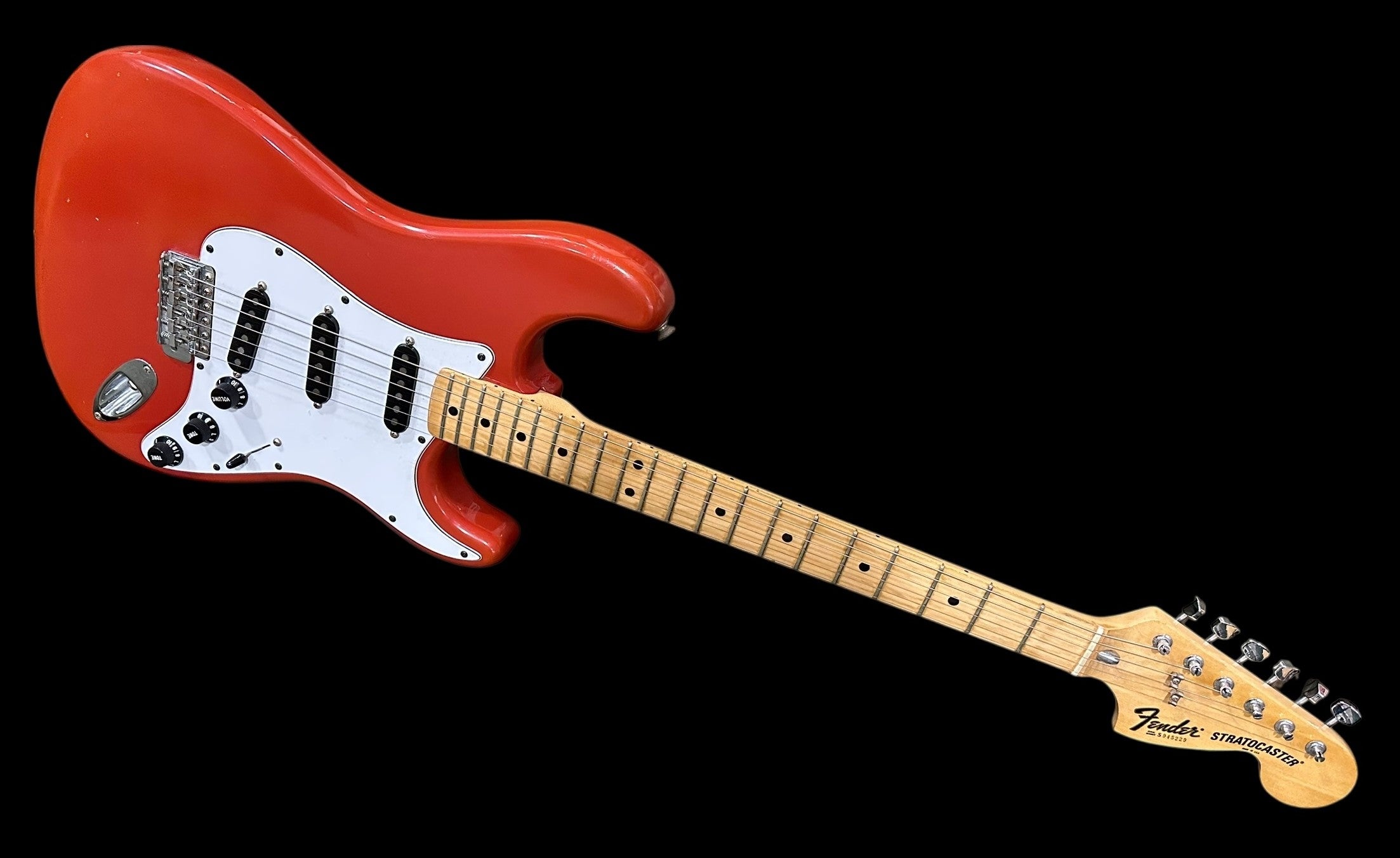 1979 Fender Stratocaster Morrocco Red – Guitar Galleria