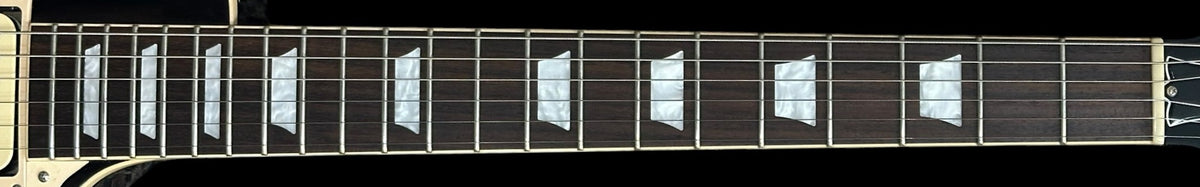 2023 Gibson Les Paul Std 50's Ebony Seymour Duncan Slash Alnico II Pro HB Zebra Set