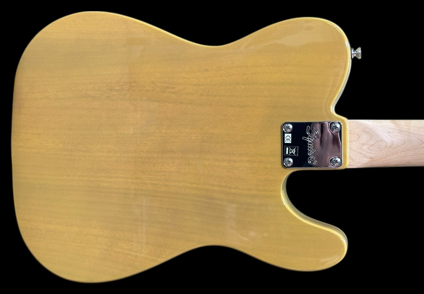 Lefty Fender® Squier Telecaster Butterscotch Maple Neck