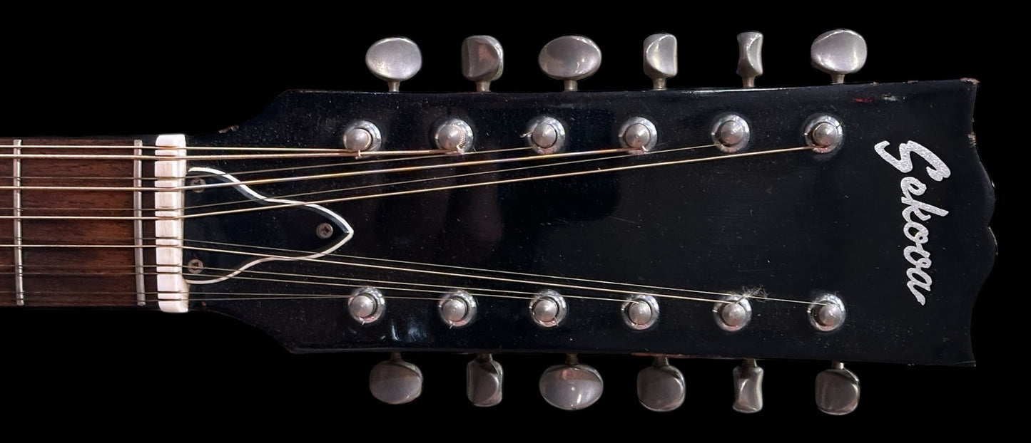Sekova F1020 12-String Acoustic Guitar