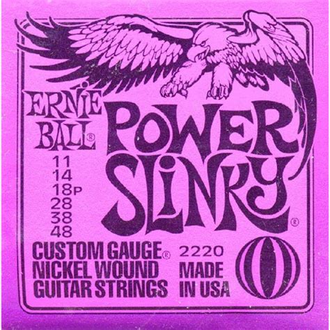 Ernie Ball Power Slinky 11-48 Nickel Wound 2220
