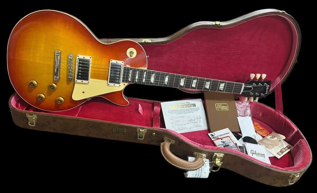 Gibson Custom Shop 2023 R8 Les Paul Standard Cherry Sunburst OHSC